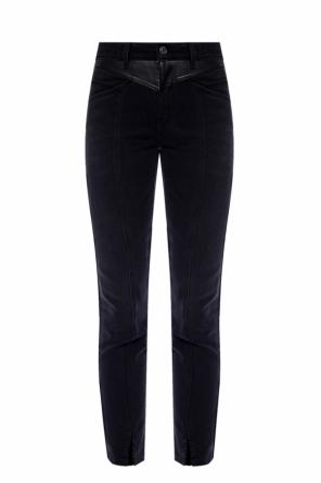 Jeans with leather insert, zdjęcie 1 Jeans with leather insert od Givenchy